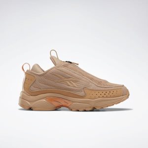 Adidasy Damskie Reebok DMX Series 2K Zip Brązowe/Pomarańczowe/Brązowe PL 25VPXLG